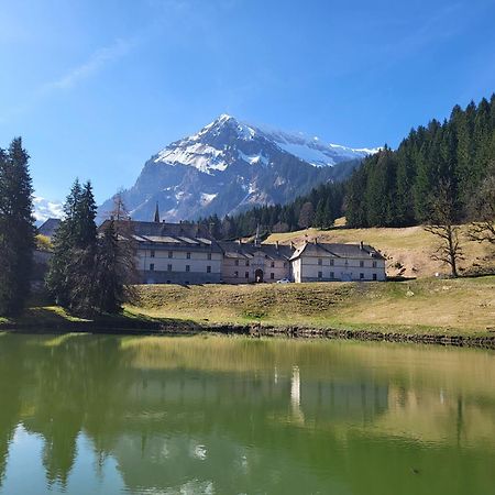 Appartement Cosy Face Aux Aravis ル・グラン・ボルナン エクステリア 写真