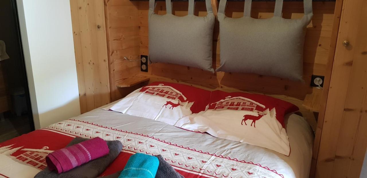 Appartement Cosy Face Aux Aravis ル・グラン・ボルナン エクステリア 写真