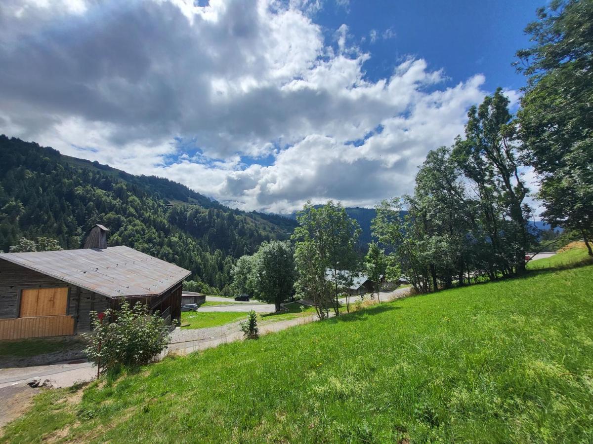 Appartement Cosy Face Aux Aravis ル・グラン・ボルナン エクステリア 写真