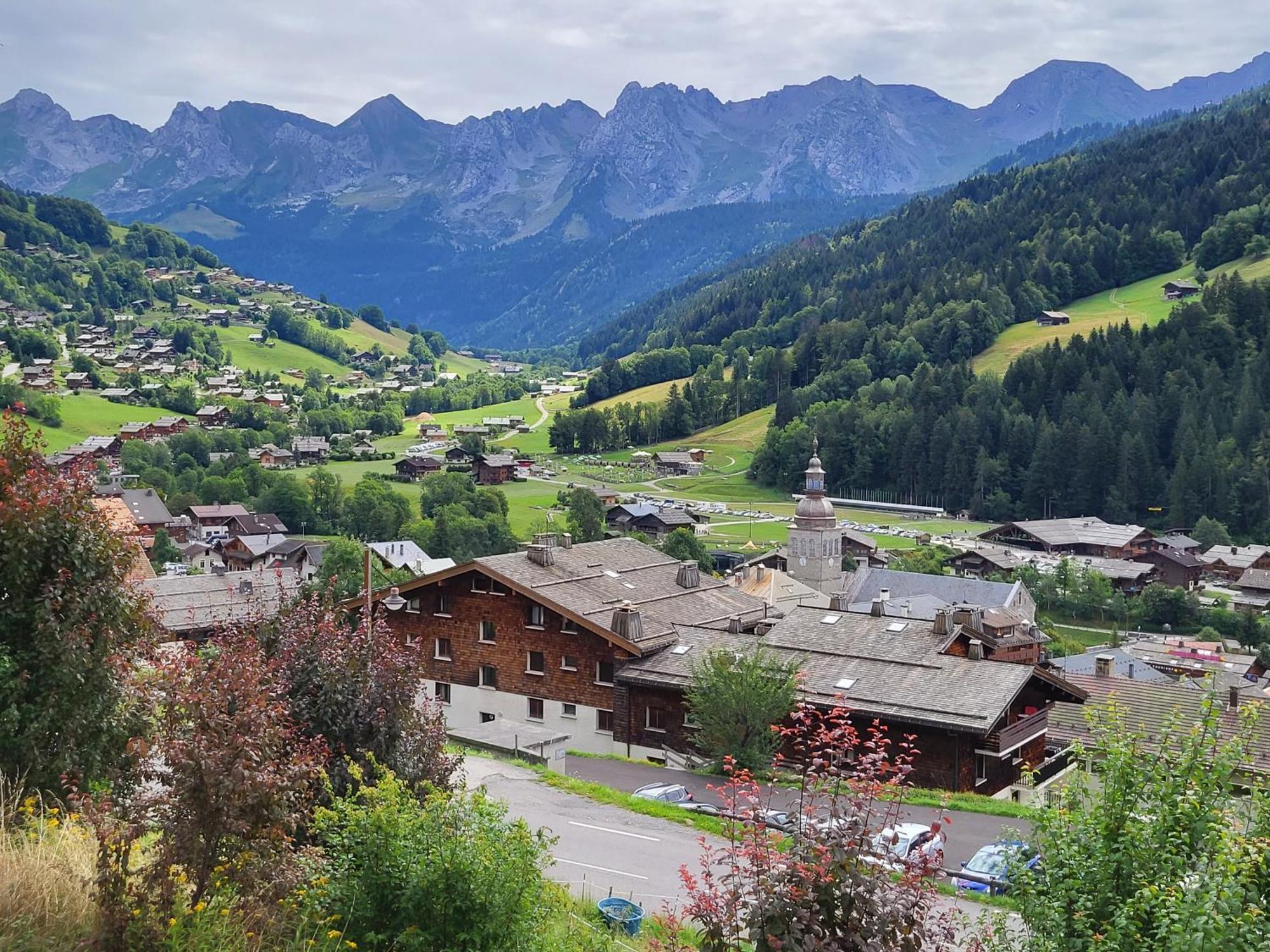 Appartement Cosy Face Aux Aravis ル・グラン・ボルナン エクステリア 写真