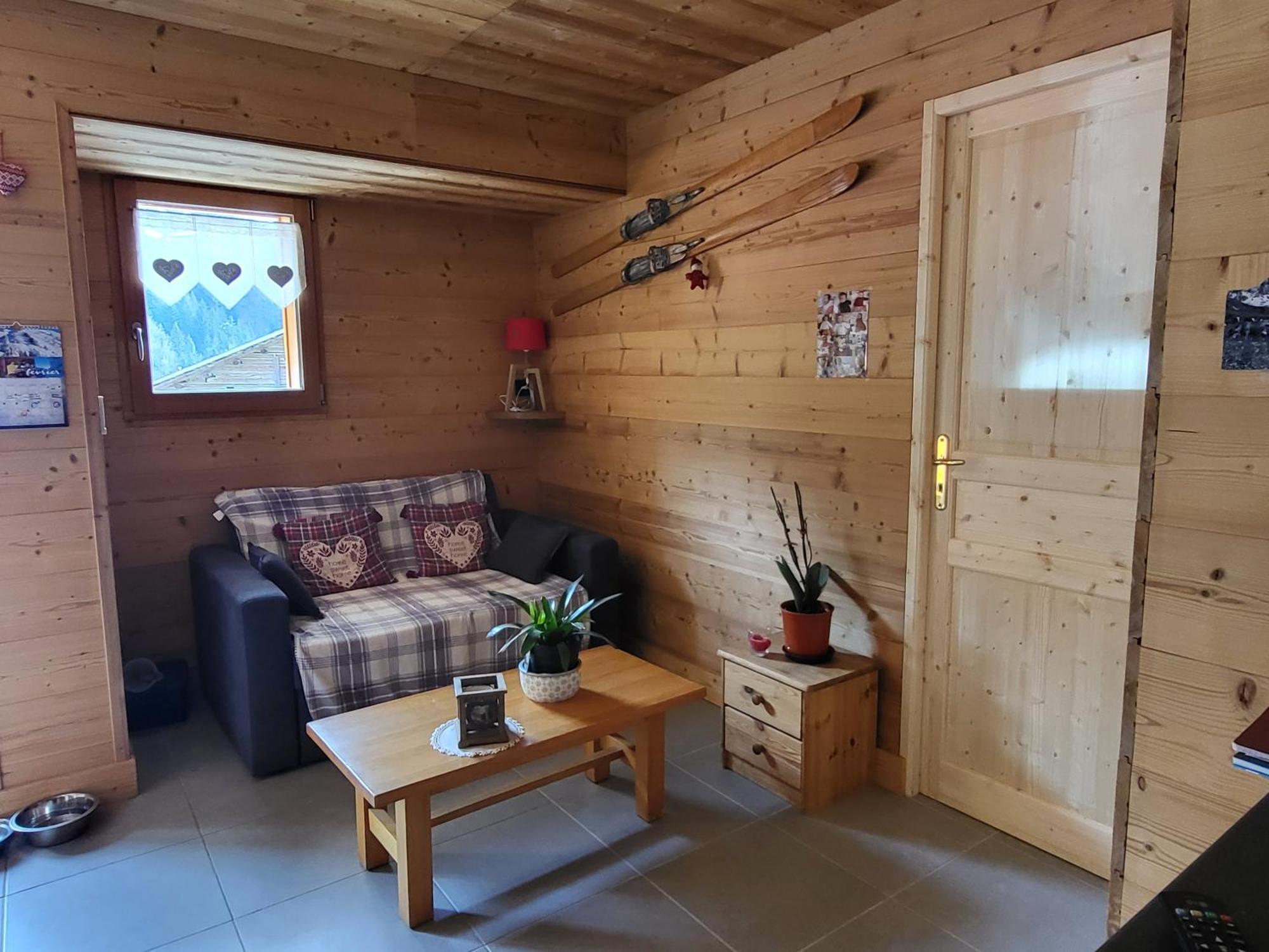 Appartement Cosy Face Aux Aravis ル・グラン・ボルナン エクステリア 写真