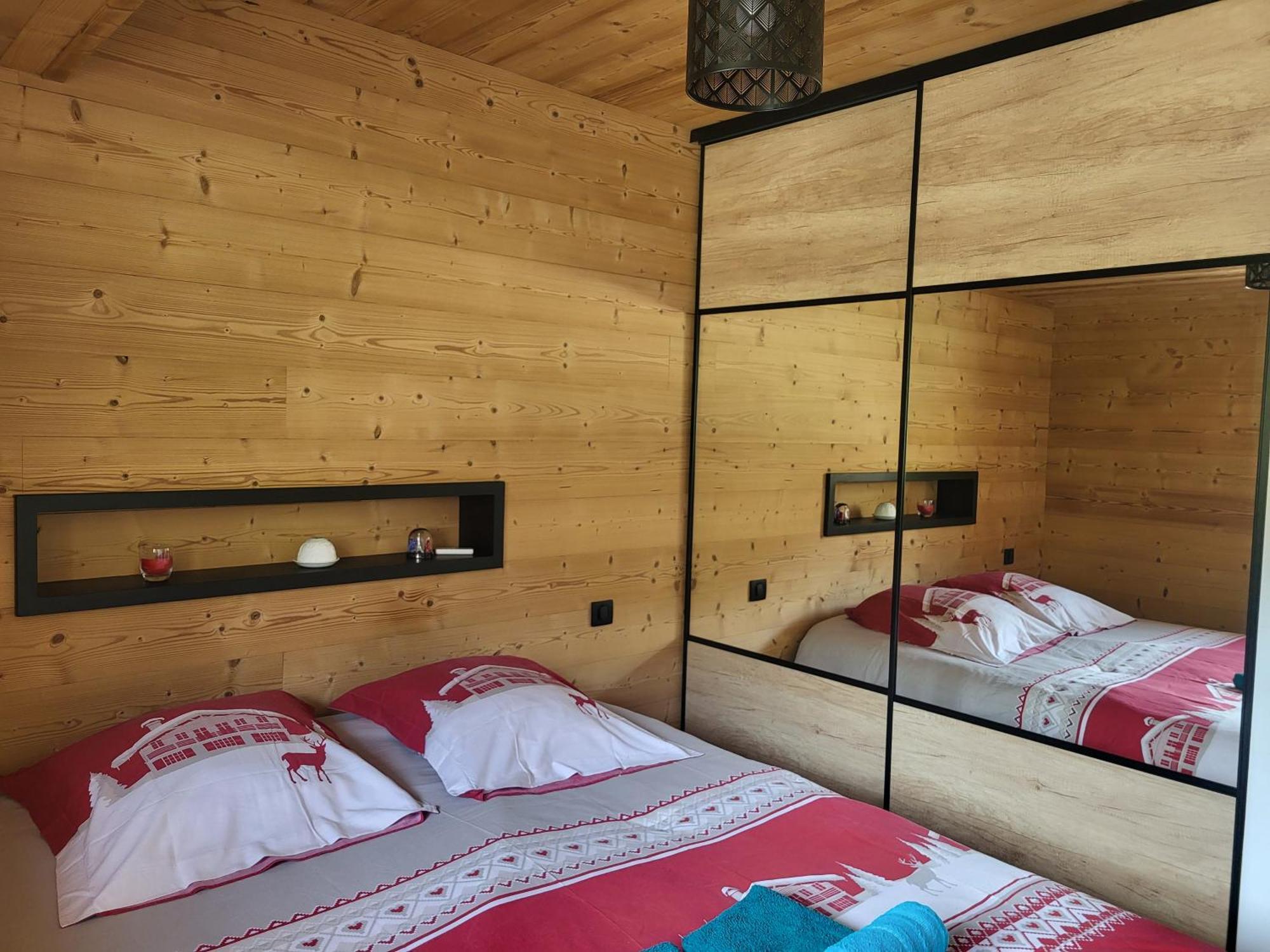 Appartement Cosy Face Aux Aravis ル・グラン・ボルナン エクステリア 写真