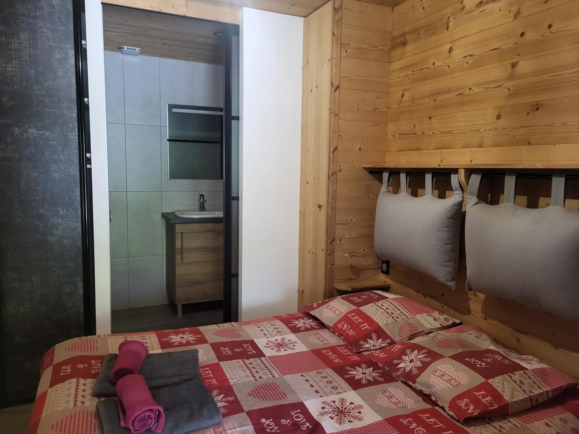 Appartement Cosy Face Aux Aravis ル・グラン・ボルナン エクステリア 写真